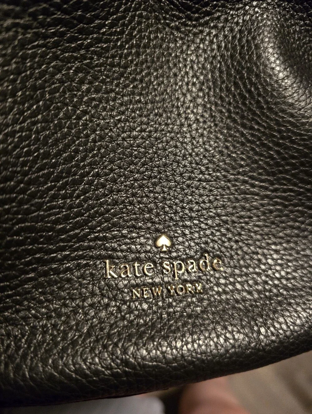 NWT Kate Spade Mulberry Street Vivian Black Pebbled Leather Hobo Bag